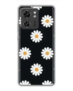 Чехол для Huawei Enjoy 90 с картинкой «Ромашки на черном» Чехол для Huawei Enjoy 90 с картинкой «Ромашки на черном»