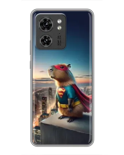 Чехол для Huawei Enjoy 90 с картинкой «Капи-мен супергерой» Чехол для Huawei Enjoy 90 с картинкой «Капи-мен супергерой»