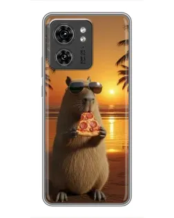 Чехол для Huawei Enjoy 90 с картинкой «Капибара с пиццей» Чехол для Huawei Enjoy 90 с картинкой «Капибара с пиццей»