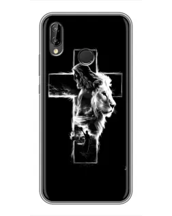 Чехол для Huawei Honor 10 Lite с картинкой «Сияющий крест Jesus» Чехол для Huawei Honor 10 Lite с картинкой «Сияющий крест Jesus»