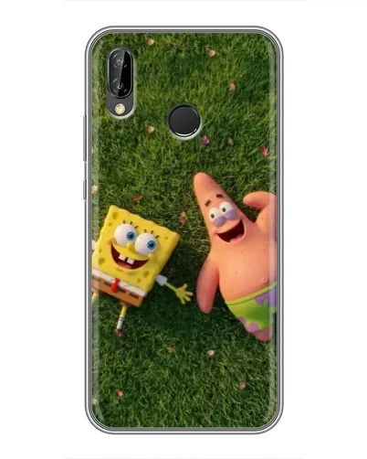 Чехол для Huawei Honor 10 Lite с картинкой «Друзья на лужайке» Чехол для Huawei Honor 10 Lite с картинкой «Друзья на лужайке»
