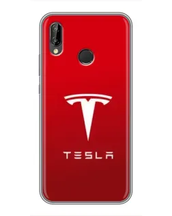 Чехол для Huawei Honor 10 Lite с картинкой «Tesla Red Classic» Чехол для Huawei Honor 10 Lite с картинкой «Tesla Red Classic»