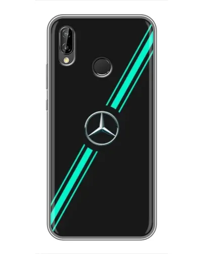 Чехол для Huawei Honor 10 Lite с картинкой «Спортивные линии Mercedes» Чехол для Huawei Honor 10 Lite с картинкой «Спортивные линии Mercedes»