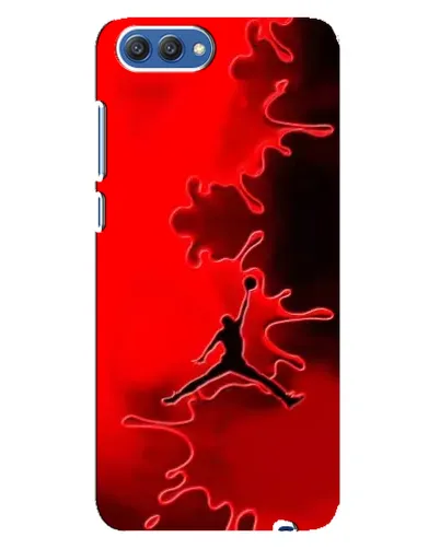 Чехол для Huawei Honor 10 (COL-AL00) с картинкой «Jordan Red Smoke»