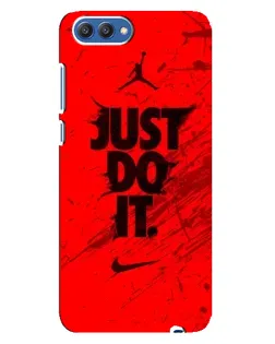 Чехол для Huawei Honor 10 (COL-AL00) с картинкой «Nike Just Do It»