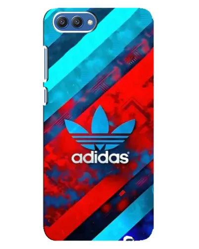 Чехол для Huawei Honor 10 (COL-AL00) с картинкой «Абстракция Adidas»