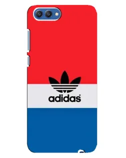 Чехол для Huawei Honor 10 (COL-AL00) с картинкой «Ретро блоки Adidas» Чехол для Huawei Honor 10 (COL-AL00) с картинкой «Ретро блоки Adidas»