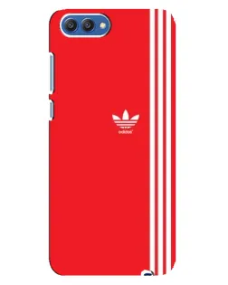 Чехол для Huawei Honor 10 (COL-AL00) с картинкой «Красный минимализм Adidas» Чехол для Huawei Honor 10 (COL-AL00) с картинкой «Красный минимализм Adidas»