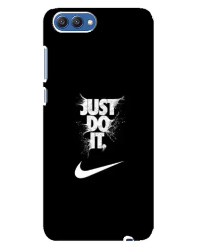 Чехол для Huawei Honor 10 (COL-AL00) с картинкой «Текстовый принт Nike» Чехол для Huawei Honor 10 (COL-AL00) с картинкой «Текстовый принт Nike»