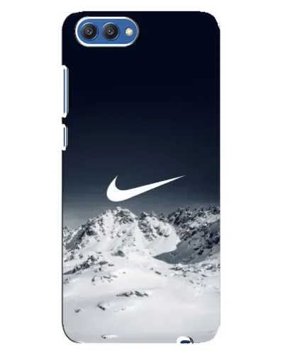 Чехол для Huawei Honor 10 (COL-AL00) с картинкой «Nike — зимние горы» Чехол для Huawei Honor 10 (COL-AL00) с картинкой «Nike — зимние горы»