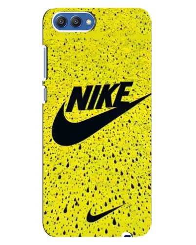 Чехол для Huawei Honor 10 (COL-AL00) с картинкой «Желтый текстурный Nike» Чехол для Huawei Honor 10 (COL-AL00) с картинкой «Желтый текстурный Nike»