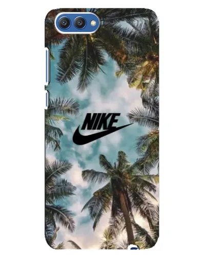 Чехол для Huawei Honor 10 (COL-AL00) с картинкой «Тропический принт Nike» Чехол для Huawei Honor 10 (COL-AL00) с картинкой «Тропический принт Nike»