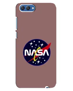 Чехол для Huawei Honor 10 (COL-AL00) с картинкой «NASA — ретро космос» Чехол для Huawei Honor 10 (COL-AL00) с картинкой «NASA — ретро космос»