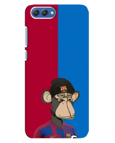 Чехол для Huawei Honor 10 (COL-AL00) с картинкой «Bored Ape — фанат Барсы» Чехол для Huawei Honor 10 (COL-AL00) с картинкой «Bored Ape — фанат Барсы»