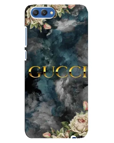 Чехол для Huawei Honor 10 (COL-AL00) с картинкой «Абстрактные цветы Gucci» Чехол для Huawei Honor 10 (COL-AL00) с картинкой «Абстрактные цветы Gucci»