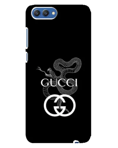 Чехол для Huawei Honor 10 (COL-AL00) с картинкой «Gucci — серебряная змея» Чехол для Huawei Honor 10 (COL-AL00) с картинкой «Gucci — серебряная змея»