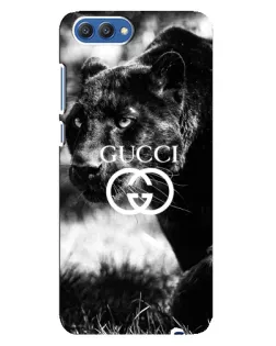 Чехол для Huawei Honor 10 (COL-AL00) с картинкой «Gucci — дикая природа»