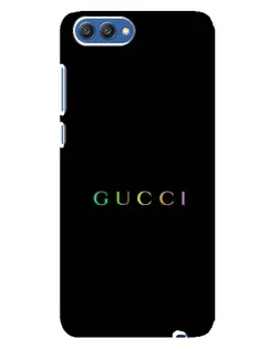 Чехол для Huawei Honor 10 (COL-AL00) с картинкой «Gucci — неоновый минимализм»