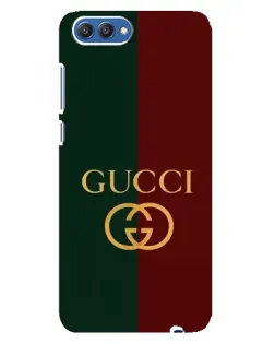 Чехол для Huawei Honor 10 (COL-AL00) с картинкой «Gucci — темно-зеленый градиент»