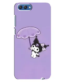 Чехол для Huawei Honor 10 (COL-AL00) с картинкой «Kuromi с зонтиком» Чехол для Huawei Honor 10 (COL-AL00) с картинкой «Kuromi с зонтиком»