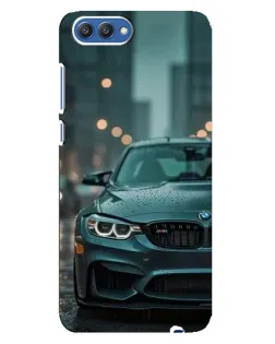 Чехол для Huawei Honor 10 (COL-AL00) с картинкой «BMW в огнях города»