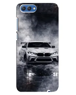 Чехол для Huawei Honor 10 (COL-AL00) с картинкой «BMW сквозь туман»
