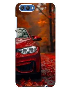 Чехол для Huawei Honor 10 (COL-AL00) с картинкой «Осенняя BMW M4»