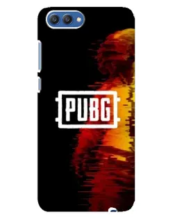 Чохол для Huawei Honor 10 (COL-AL00) з картинкою «Яскравий логотип PUBG»