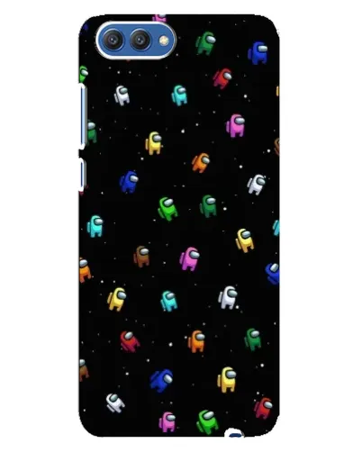 Чехол для Huawei Honor 10 (COL-AL00) с картинкой «Экипаж Among Us» Чехол для Huawei Honor 10 (COL-AL00) с картинкой «Экипаж Among Us»