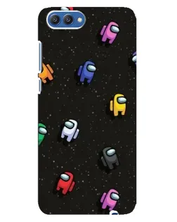 Чехол для Huawei Honor 10 (COL-AL00) с картинкой «Космический паттерн Among Us» Чехол для Huawei Honor 10 (COL-AL00) с картинкой «Космический паттерн Among Us»