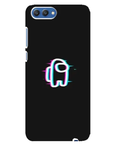 Чехол для Huawei Honor 10 (COL-AL00) с картинкой «Among Us неон» Чехол для Huawei Honor 10 (COL-AL00) с картинкой «Among Us неон»