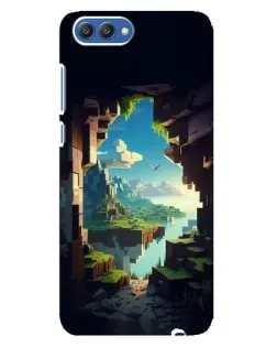Чохол для Huawei Honor 10 (COL-AL00) з картинкою «Вид з печери»