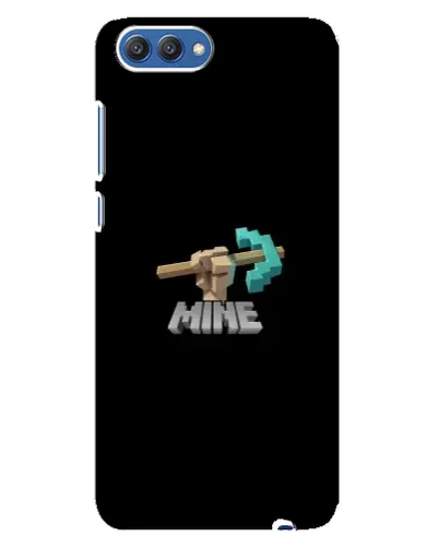 Чехол для Huawei Honor 10 (COL-AL00) с картинкой «Алмазная кирка»