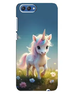 Чехол для Huawei Honor 10 (COL-AL00) с картинкой «Единорог на поляне» Чехол для Huawei Honor 10 (COL-AL00) с картинкой «Единорог на поляне»