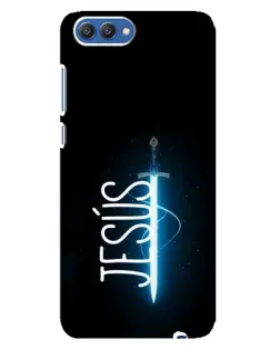 Чохол для Huawei Honor 10 (COL-AL00) з картинкою «Меч Духа Jesus»