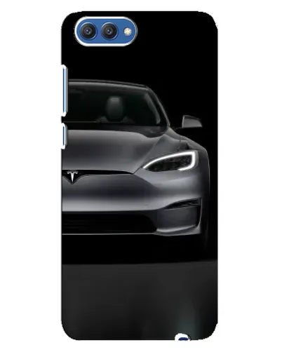 Чехол для Huawei Honor 10 (COL-AL00) с картинкой «Tesla Model S Look»