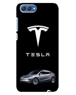 Чохол для Huawei Honor 10 (COL-AL00) з картинкою «Tesla Model Y» Чохол для Huawei Honor 10 (COL-AL00) з картинкою «Tesla Model Y»