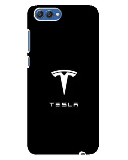 Чохол для Huawei Honor 10 (COL-AL00) з картинкою «Tesla White Logo» Чохол для Huawei Honor 10 (COL-AL00) з картинкою «Tesla White Logo»