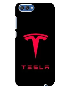 Чохол для Huawei Honor 10 (COL-AL00) з картинкою «Tesla Red Logo» Чохол для Huawei Honor 10 (COL-AL00) з картинкою «Tesla Red Logo»
