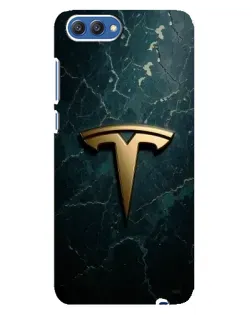 Чохол для Huawei Honor 10 (COL-AL00) з картинкою «Мармурова Tesla Gold» Чохол для Huawei Honor 10 (COL-AL00) з картинкою «Мармурова Tesla Gold»