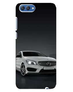 Чехол для Huawei Honor 10 (COL-AL00) с картинкой «Mercedes AMG GT Silver»