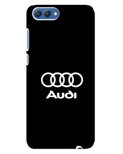 Чехол для Huawei Honor 10 (COL-AL00) с картинкой «Классическое лого Audi»
