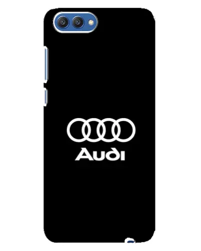 Чехол для Huawei Honor 10 (COL-AL00) с картинкой «Классическое лого Audi»