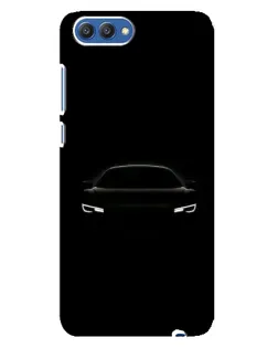 Чехол для Huawei Honor 10 (COL-AL00) с картинкой «Взгляд Audi в темноте»