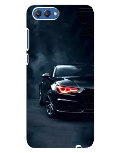 Чехол для Huawei Honor 10 (COL-AL00) с картинкой «Audi — хищный взгляд»
