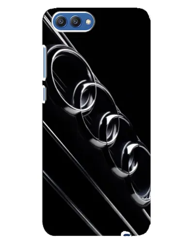 Чехол для Huawei Honor 10 (COL-AL00) с картинкой «Audi — абстрактные кольца»