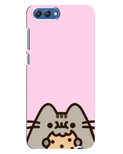 Чехол для Huawei Honor 10 (COL-AL00) с картинкой «Pusheen и печенье» Чехол для Huawei Honor 10 (COL-AL00) с картинкой «Pusheen и печенье»