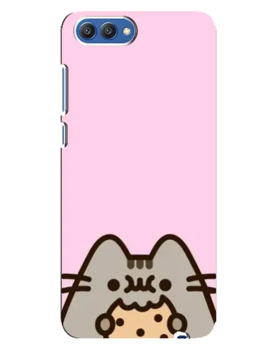 Чехол для Huawei Honor 10 (COL-AL00) с картинкой «Pusheen и печенье» Чехол для Huawei Honor 10 (COL-AL00) с картинкой «Pusheen и печенье»