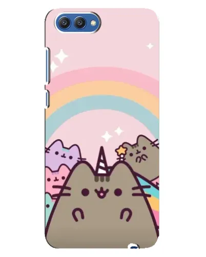 Чехол для Huawei Honor 10 (COL-AL00) с картинкой «Единорог Pusheen» Чехол для Huawei Honor 10 (COL-AL00) с картинкой «Единорог Pusheen»