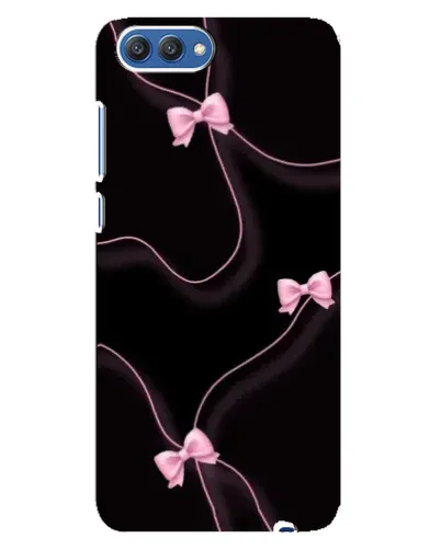 Чехол для Huawei Honor 10 (COL-AL00) с картинкой «Розовые ленты»